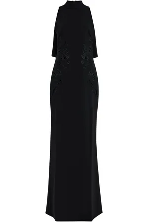 Zuhair Murad Lace-Embroidered Cady Gown - - FR 32 - Moda Operandi