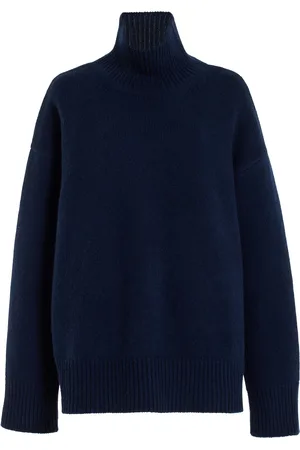BRANDON MAXWELL The Ellen Classic Knit Cashmere Turtleneck Sweater - - L - Moda Operandi
