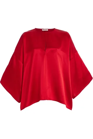 By Malene Birger Cicie Oversized Satin Top - - FR 32 - Moda Operandi