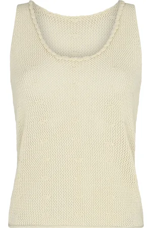 Escvdo Ofrenda Cotton Knit Tank Top - - S - Moda Operandi