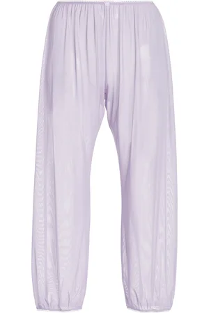 Colleen Allen Layered Stretch-Tulle Capri Pants - - S - Moda Operandi