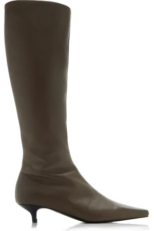 Totême The Slim Leather Knee Boots - - IT 36 - Moda Operandi