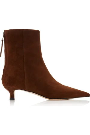 Aeyde Zoe Suede Ankle Boots - - IT 41 - Moda Operandi