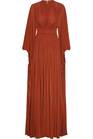 ZIMMERMANN Illuminate Batwing Chiffon Maxi Dress - - 0 - Moda Operandi