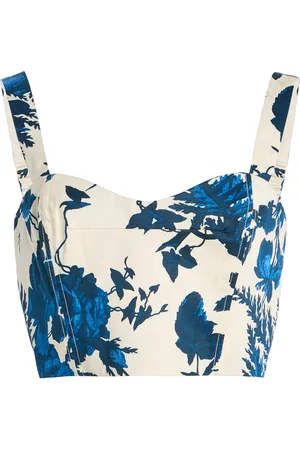 Cara Cara Opal Rosehip-Printed Cotton Top - - US 4 - Moda Operandi