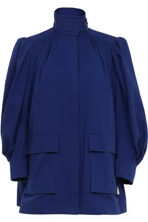 Chloé Puff-Sleeve Cotton Canvas Utility Jacket - - FR 38 - Moda Operandi