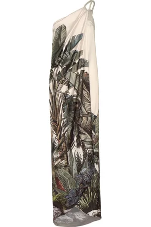Andres Otalora Sin Disimulo Draped One-Shoulder Maxi Dress - - US 4 - Moda Operandi