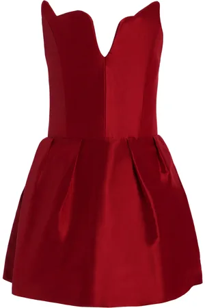 Rosie Assoulin Exclusive Scalloped Silk BustierTop - - US 0 - Moda Operandi