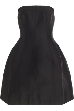 AJE Baret Strapless Linen-Blend Mini Dress - - AU 10 - Moda Operandi