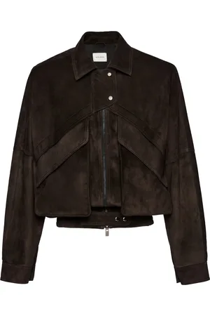MAGDA BUTRYM Sheep Leather Cropped Jacket - - FR 36 - Moda Operandi