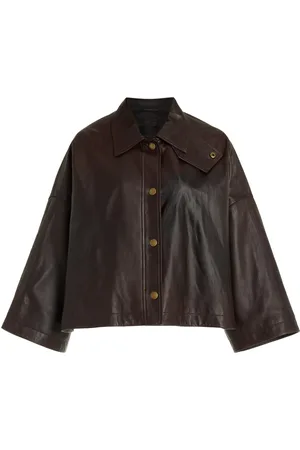 NILI LOTAN Ines Leather Jacket - - M/L - Moda Operandi