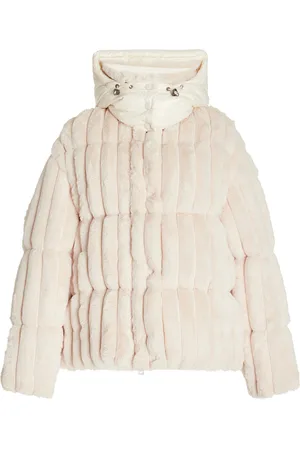 Moncler Fare Quilted Faux Fur Jacket - - 2 - Moda Operandi