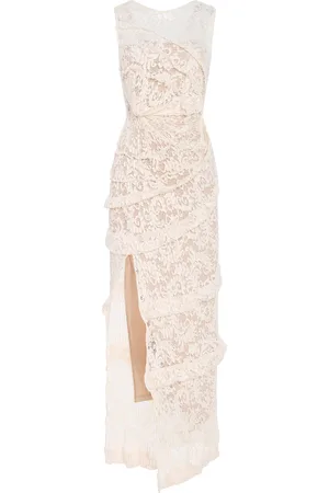 GEORGIA HARDINGE Exclusive The Spiral Lace Maxi Dress - - UK 12 - Moda Operandi