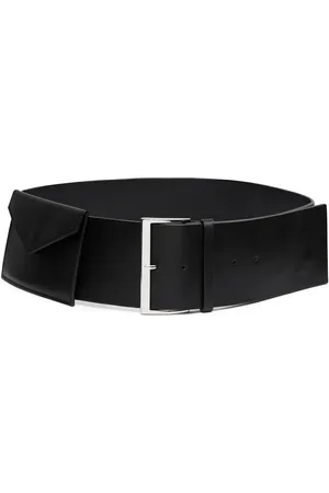 St Agni Wide Leather Utility Belt - - M/L - Moda Operandi