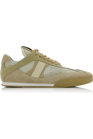 Chloé Kick Leather-Mesh Sneakers - - IT 36 - Moda Operandi