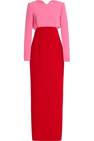 Carolina Herrera Cutout Crepe Gown - - US 0 - Moda Operandi