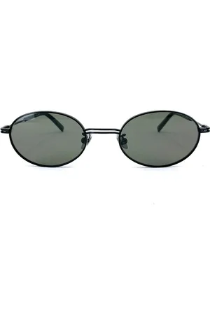 St Agni Oval-Frame Metal Sunglasses - - OS - Moda Operandi