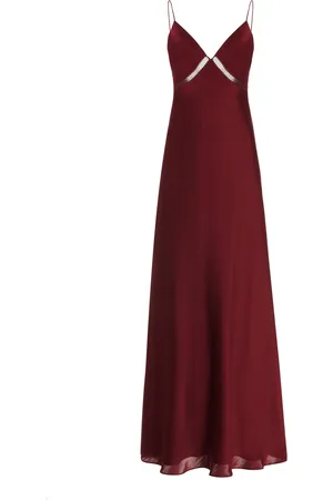 Favorite Daughter Exclusive The Blackberry Satin Maxi Dress - - XS - Moda Operandi