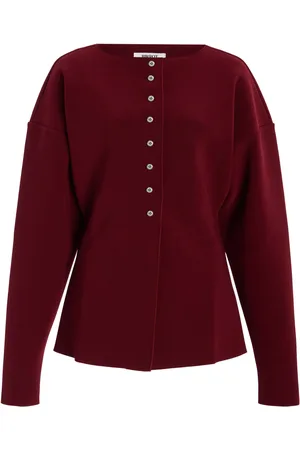 Birrot Exclusive Lay3 Bonded Crepe Cardigan - - 1 - Moda Operandi