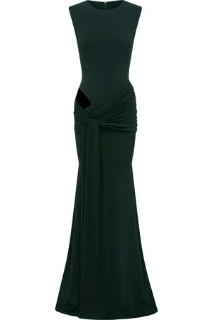 ALEX PERRY Cut-out Draped Jersey Gown - - UK 8 - Moda Operandi