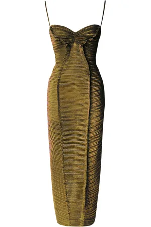 GEORGIA HARDINGE Exclusive The Element Metallic Knit Maxi Dress - - UK 8 - Moda Operandi