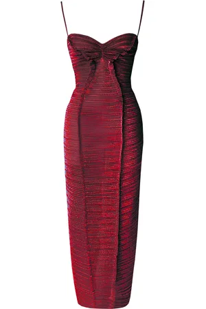 GEORGIA HARDINGE Excusive The Element Ruched Midi Dress - - UK 8 - Moda Operandi