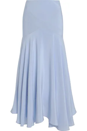 RODARTE Exclusive Riviera Silk-Blend Crepe Midi Skirt - - US 6 - Moda Operandi