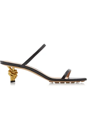 Bottega Veneta Knot Leather Sandals - - IT 36.5 - Moda Operandi