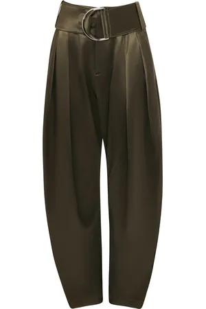 J.W.Anderson Pleated D-Ring Trousers - - UK 8 - Moda Operandi