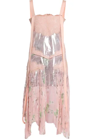 Erdem Lace-Detailed Midi Dress - - UK 8 - Moda Operandi