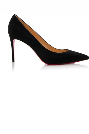Christian Louboutin Kate 85mm Suede Pumps - - IT 37 - Moda Operandi