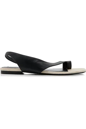 Totême Leather Thong Sandals - - IT 37 - Moda Operandi