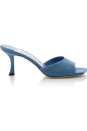 Jimmy Choo Exclusive New Denim Mules - - IT 36 - Moda Operandi