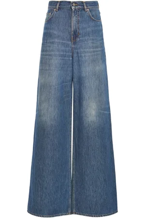 Chloé Rigid High-Rise Wide-Leg Jeans - - 26 - Moda Operandi