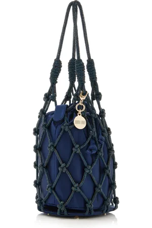 Judith Leiber Crystal-Net Satin Mini Bag - - OS - Moda Operandi