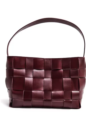 St Agni Woven Leather Mini Tote - - OS - Moda Operandi