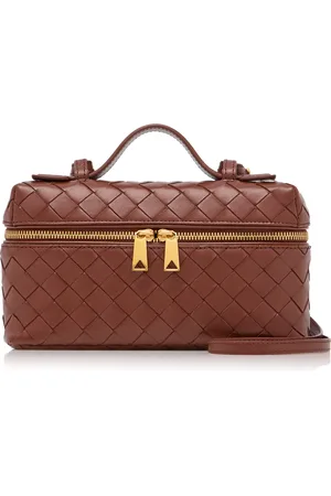 Bottega Veneta Bang Bang Intrecciato Leather Vanity Case - - OS - Moda Operandi