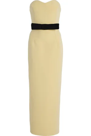 Ilkyaz Ozel Exclusive Noéle Bow-Detailed Crepe Maxi Dress - - FR 36 - Moda Operandi