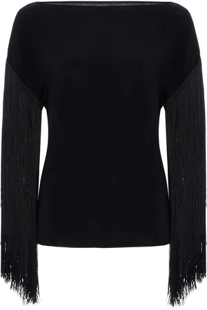 Altuzarra May Fringed Knit Top - - L - Moda Operandi
