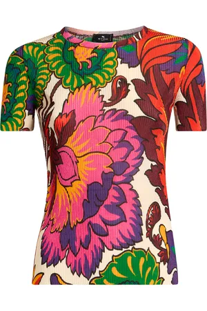 Etro Printed Knit Top - - IT 38 - Moda Operandi