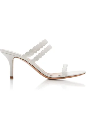 Gianvito Rossi Leather Sandals - - IT 36 - Moda Operandi