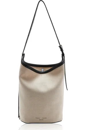 Proenza Schouler Brant Linen Bucket Bag - - OS - Moda Operandi