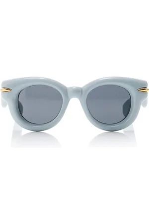 Loewe Inflated Round-Frame Acetate Sunglasses - - OS - Moda Operandi