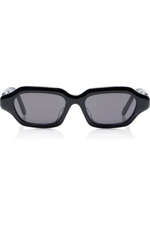 Loewe Slim Rectangle-Frame Acetate Sunglasses - - OS - Moda Operandi