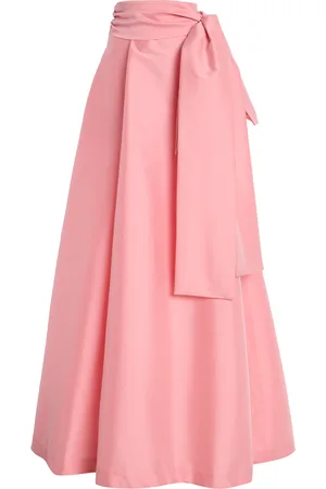 Bernadette Beatrice Sash-Detailed Taffeta Maxi Skirt - - FR 38 - Moda Operandi