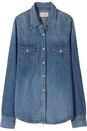 NILI LOTAN Travis Denim Shirt - - XS - Moda Operandi