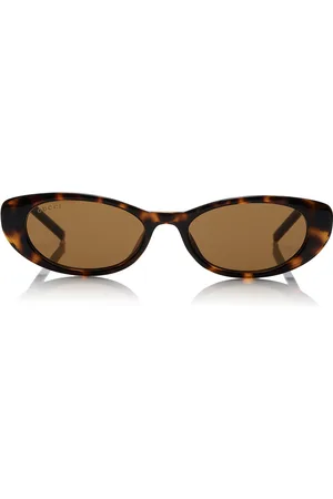 Gucci G String Cat-Eye Acetate Sunglasses - - OS - Moda Operandi