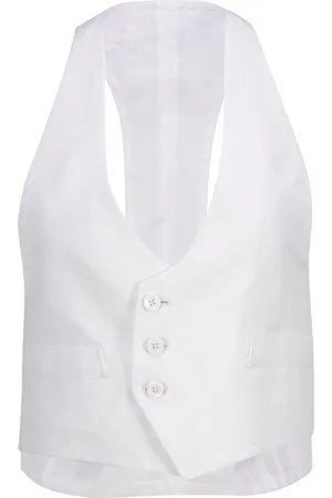 BETTTER Nan Wool Waistcoat Vest - - S - Moda Operandi