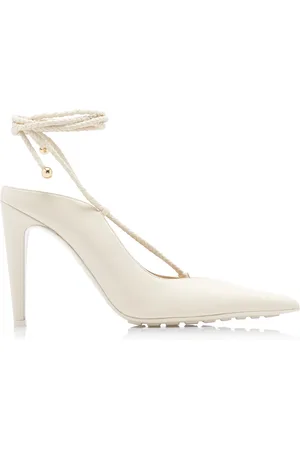 Bottega Veneta Lace-Up Leather Pumps - - IT 37 - Moda Operandi