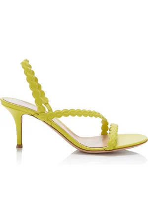 Gianvito Rossi Leather Sandals - - IT 37 - Moda Operandi